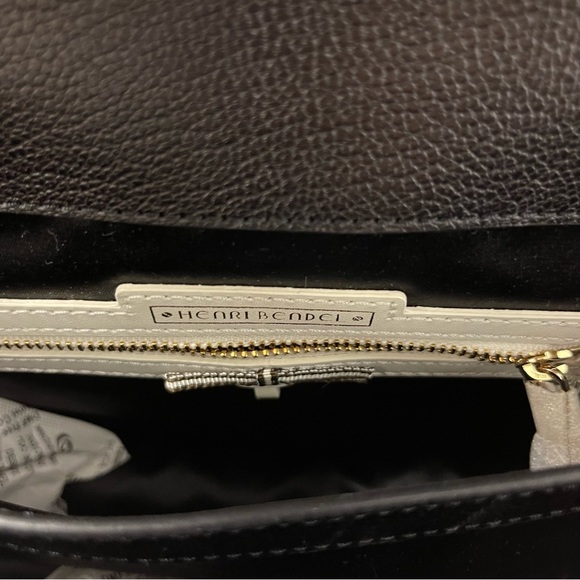 Henri Bendel West 57th RARE Leopard School Bag NWT/ Stripe Dustbin - Picture 14 of 16